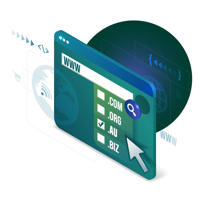 .au domain names - Websites designed and developed on WordPress by Websites Au Melbourne