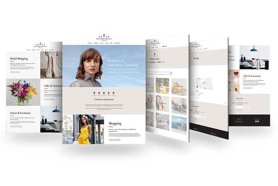 HSA-5Screens-1-sml High Street Armadale Websites AU - Websites designed and developed on WordPress by Websites Au Melbourne
