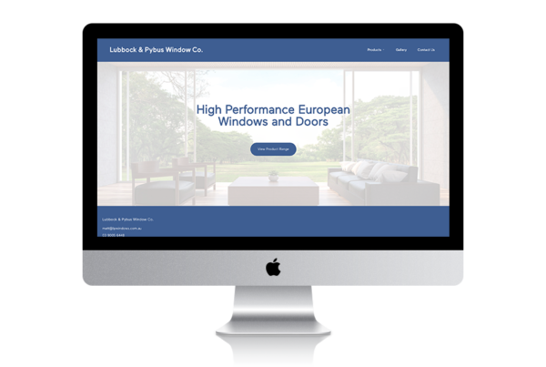 Window Installation Website Example