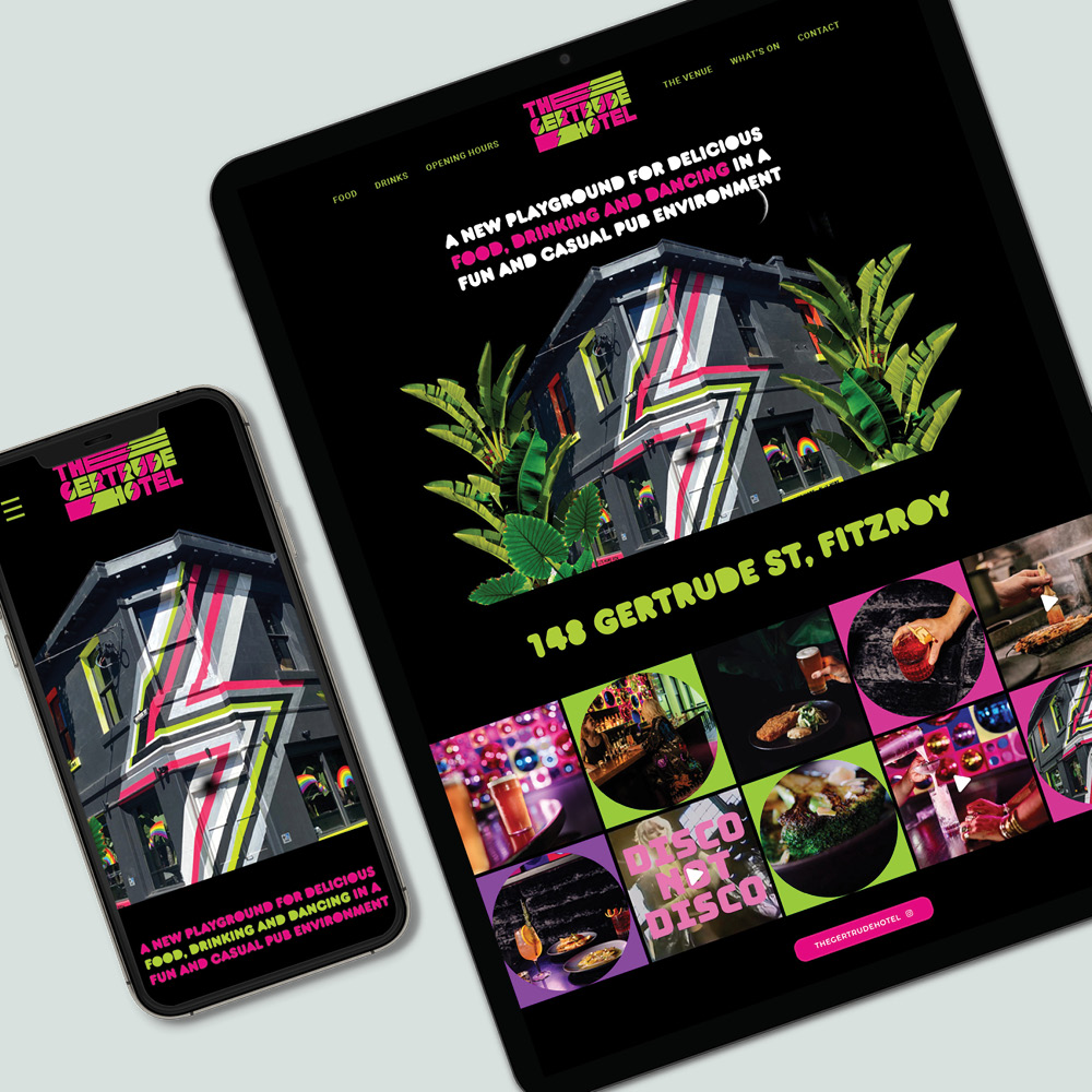 Websites Au Melbourne - Custom Website Design & Development for a Hospitality Business