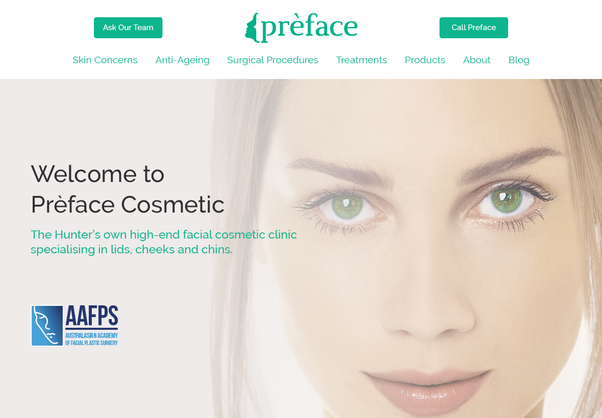 Websites Au Melbourne - Wordpress Development Company - Website Design & Development for a Cosmetic Clinic
