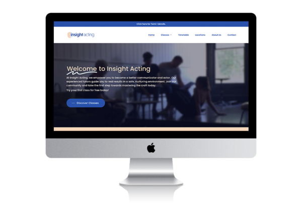 Website Design & Development Insight Acting