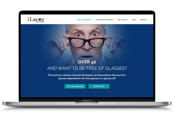 Surgeon website design - Website designed and developed on WordPress by Websites Au Melbourne