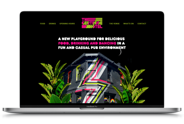 Melbourne hospitality venue website design - Website designed and developed on WordPress by Websites Au