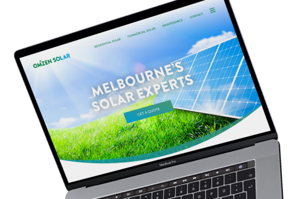 Solar Electrician Melbourne installer website design - Website designed and developed on WordPress by Websites Au