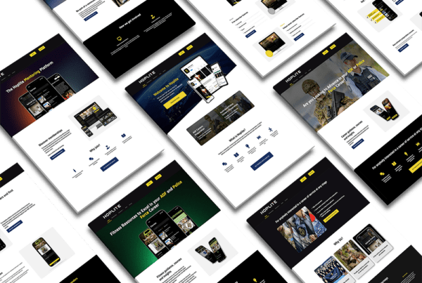 Hoplite website client portfolio Websites Au
